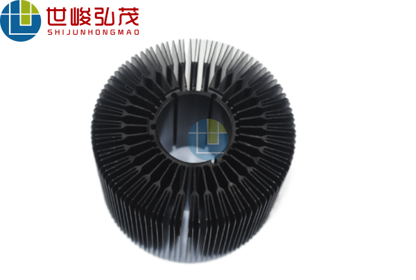 深加工太陽花鋁型材散熱器-2