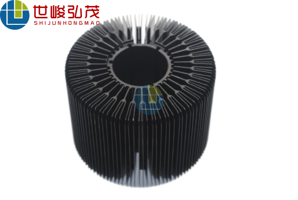 深加工太陽花鋁型材散熱器-2